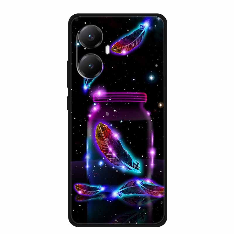 For Xiaomi POCO F7 Case Colorful Printed Cute Fashion TPU Silicone Soft Cover for POCOF7 F 7 Phone Cases Cartoon Shell Butterfly