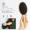 BESTOOL Hair Pig Bristle Wooden Paddle Brush for and Premium Hair Care Comb with Scalp Massage for Shiny and Improves Hair Quality Brush, Comb, Men,