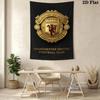 Manchester Football Club Crest Bedding 1 Duvet Cover 2 Pillowcase Without Core Bedding Set Soft And Comfortable Christmas Birthday Gift