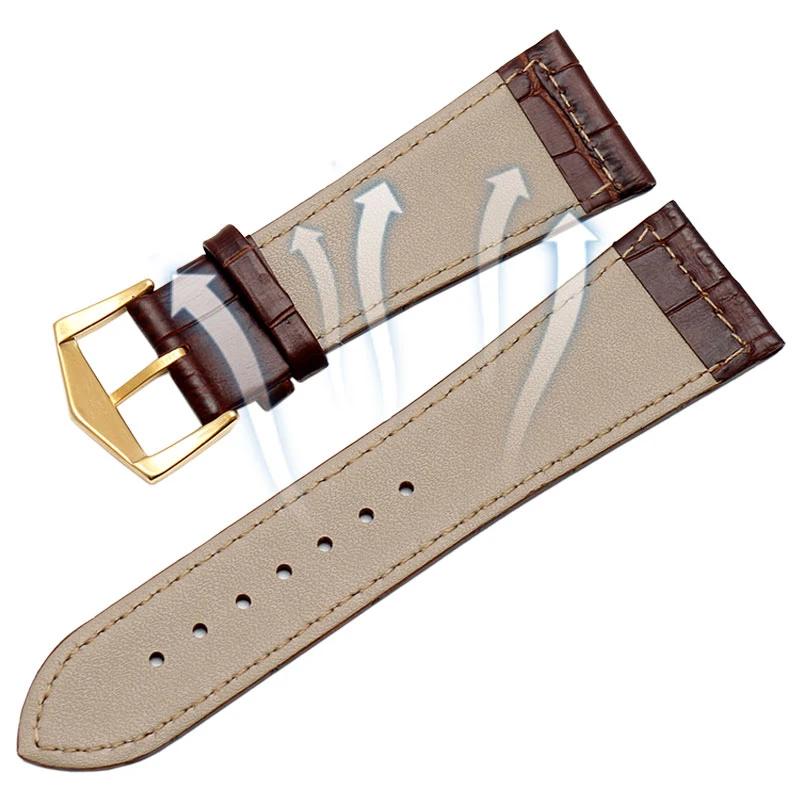 Echtes Lederarmband 26mm 22mm 30mm für Franck Muller FM6000H Uhrenarmband Armbanduhren Zubehör Rindsleder Uhrenband