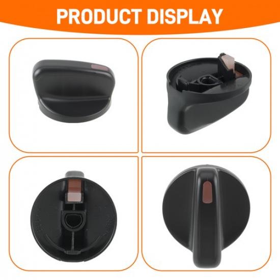 3 Pieces AC Heater Knob For 1995-2004 Toyota Tacoma Ref:55905-35310 Black
