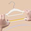 10 stk Plastkleshenger Ikke-merkende Sklisikker Kleshenger Beskyttende Klær Anti-Skulderhjørne Tørke Klær, Henge Klær