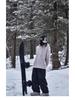 Unisex vetruodolné lyžiarske a snowboardové nohavice podšité fleecom s manžetami na členkoch - Vodotesné a chrániace pred chladom