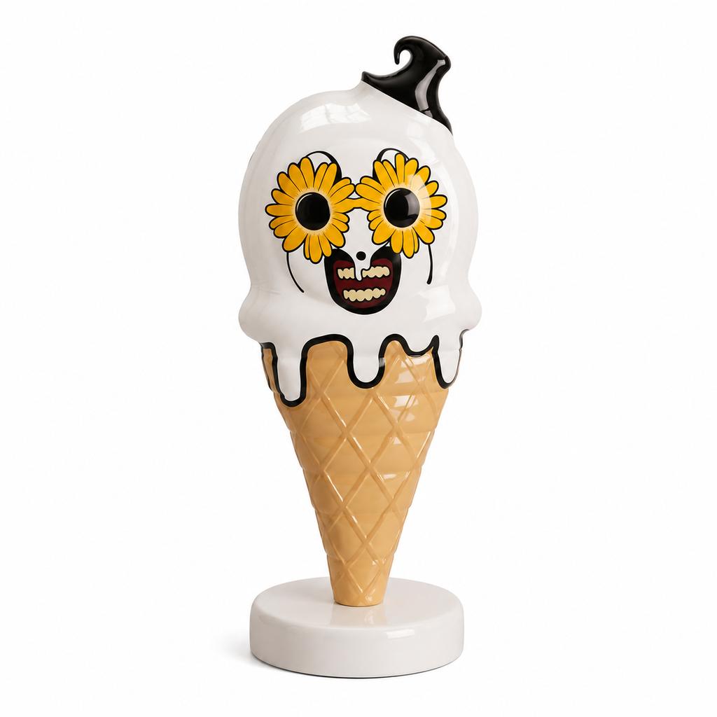Halloween Resin Figurine Cute Decor for Seasonal Home Display