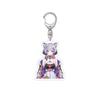 Nijisanji Aza Michiya Kouichi Inochi Urushiha Hunger Mikoto Miki Kioi Kima Tabbiito HD Acrylic Keychain Bag pendant anime goods