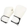 Adult Breathable Boxing Gloves Punching Bag Kickboxing MMA Training Gloves White
