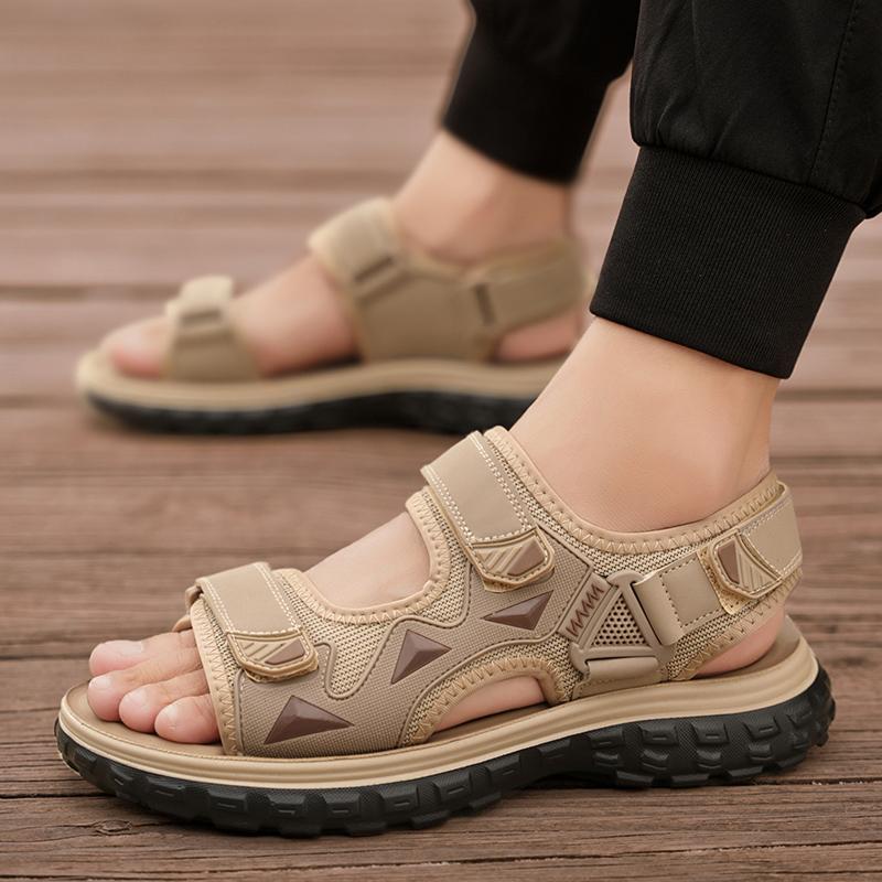 Fashion CYYTL Summer Mens Sandals Casual Shoes Beach Outdoor Slippers Walking Slides Comfort Luxury Designer Leather Lightweight Fashion