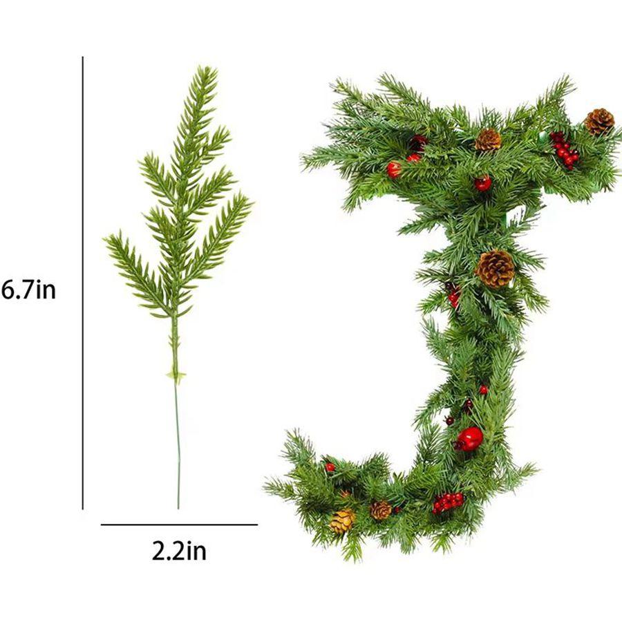 Artificial Plant Hot sale Festival Tree Pine Needles Decor Home Room Outdoor Yard Garden Scrapbook Diy Gift Candy Box Accessorie