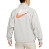 Nike Sportswear Logo Woven Jacket Men Jacket Light-Iron-Ore-Grey DM5286-012
