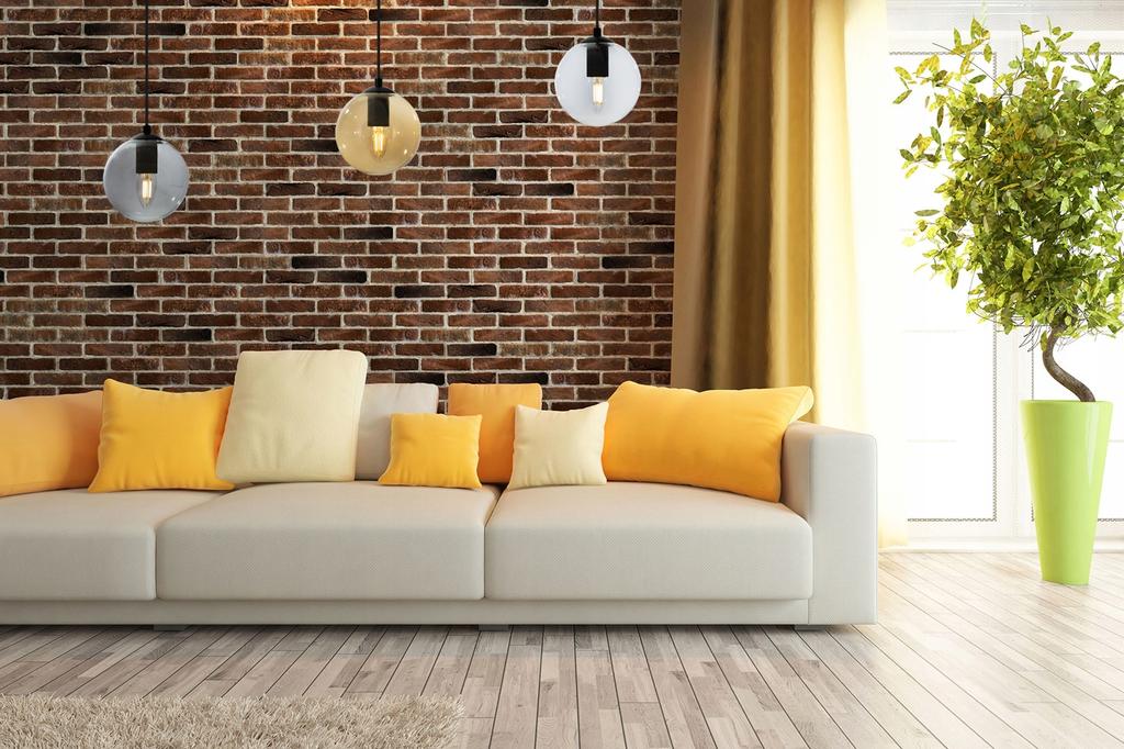 LED GLASS BALL SPIDER CEILING HANGING LAMP