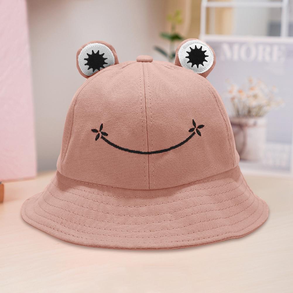 Buy Frog Bucket Hat Women Summer Plain Female Outdoor Hiking Beach