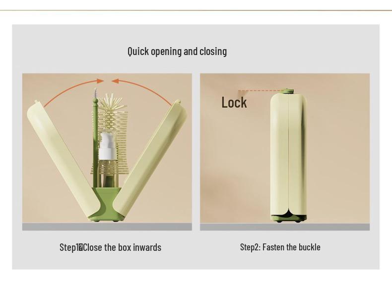 Wow Love Portable Baby Bottle Brush Set for Travel