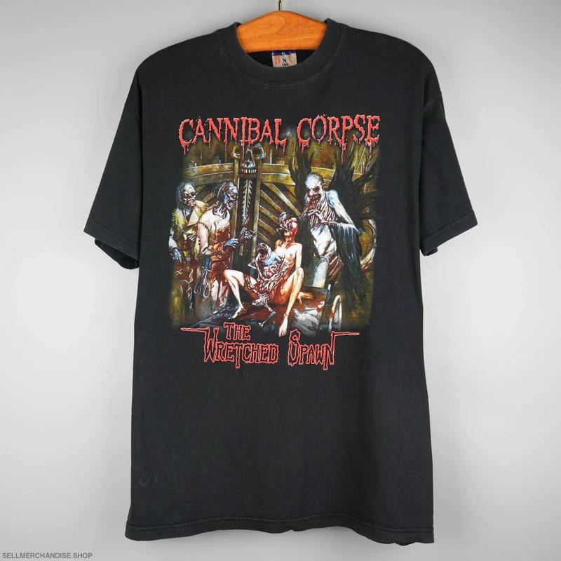 Vintage 2004 Cannibal Corpse Tour TShirt The Wretched Spawn Unisex T-Shirt