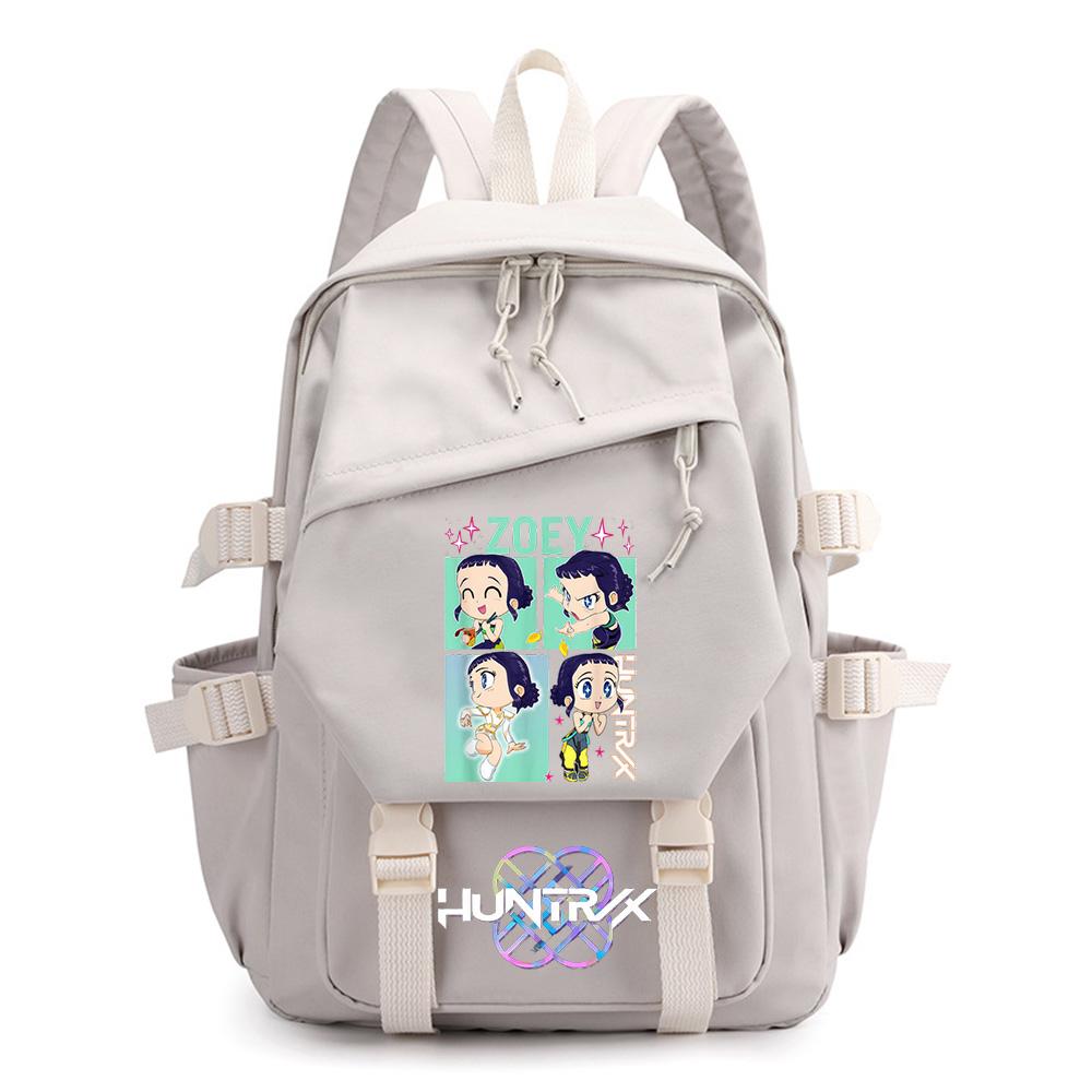 Anime K-Pop Printed Waterproof Backpack for Teen Boy Gril Schoolbag Children Student Women Large Capacity Travel Bag Kid Gift Mochila