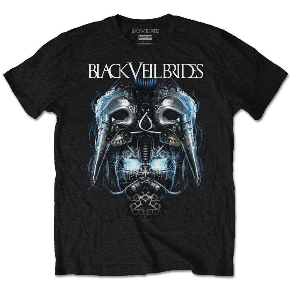 

Футболка унисекс с металлической маской Veil Brides