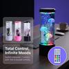 7-Color Changing Fantasy Aquarium Lamps USB Desktop Ornament Jellyfish Lava Lamp  Kids Gifts