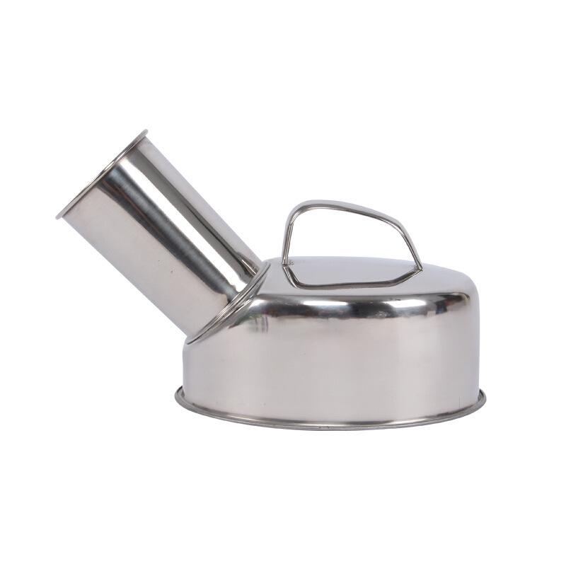 

304 Stainless Steel Portable Male Urinal for Bedridden Patients and Elderly