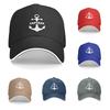 Captain Anchor Baseballkappe für Herren Verstellbare Erwachsenen Sandwich Dad Hat Unisex Kappen für Damen Kpop Denim Polyester Unisex