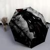 1pc Witch In the Forest Umbrella with Plastic Handle,Suitable for All Seasons Home Travel Outdoor UmbrellaDD961