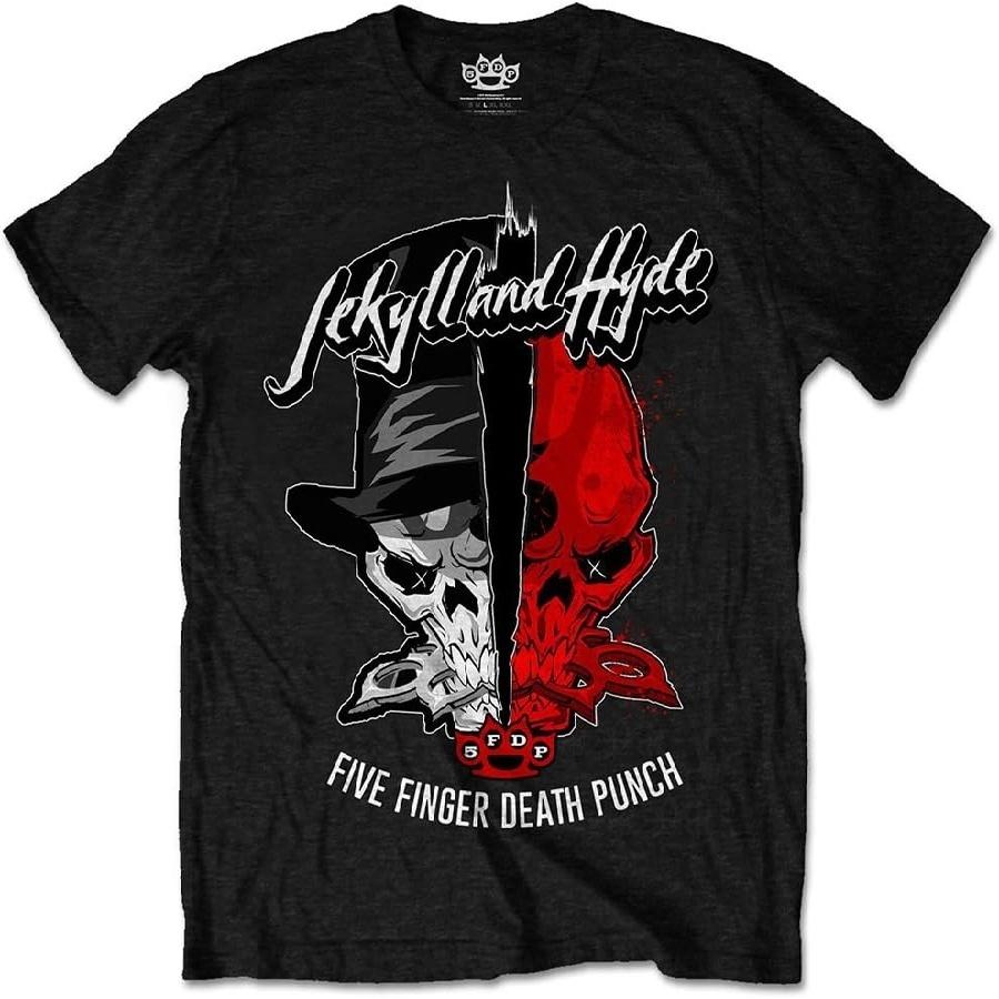 Five Finger Death Punch Men s Jekyll & Hyde T-shirt X-Large Black S