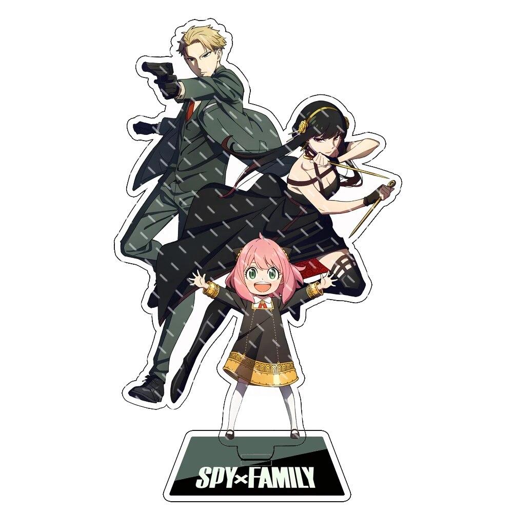 Anime Spy X Family Figure Cosplay Acrylic Stand Twilight Loid Forger Yor Forger Anya Forger Model Plate Collection Props Gifts