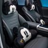 Cartoon Mickey Minnie Poached Egg Automotive Headrest Neck Pillow Pillow Cute Car Lumbar Support Pillow Seat Pillow
