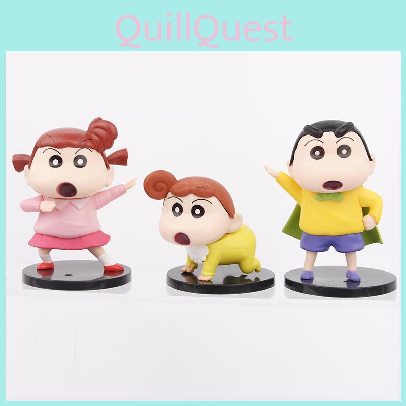 Crayon Shin-chan Kasukabe Defense Force Vol.1 Anime Figurine 7 Designs