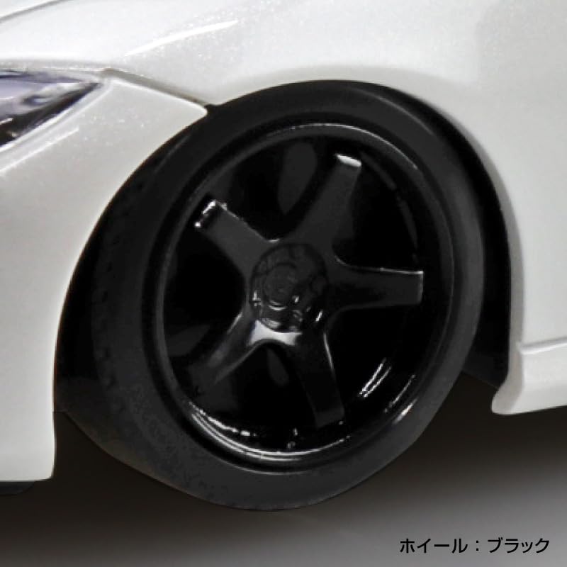 Aoshima Bunka Kyozai Escala Rakupla Snap Kit Nissan RZ34 Fairlady Z Rodas Personalizadas Branco Prisma Kit de Modelo de Plástico (AOSHIMA) 1/32 Não. 17CU-PW Pré-Colorido