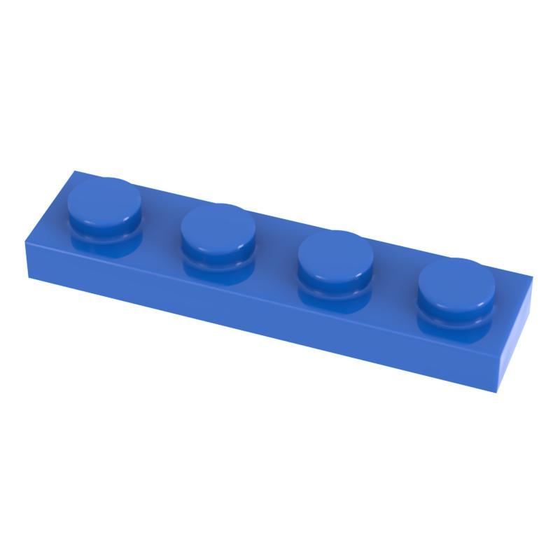 [Funbrick] 50 Stück Platte 1x4 3710 Kompatibel mit featuring Berühmter Baustein Klassischer Baustein Spielzeug MOC DIY