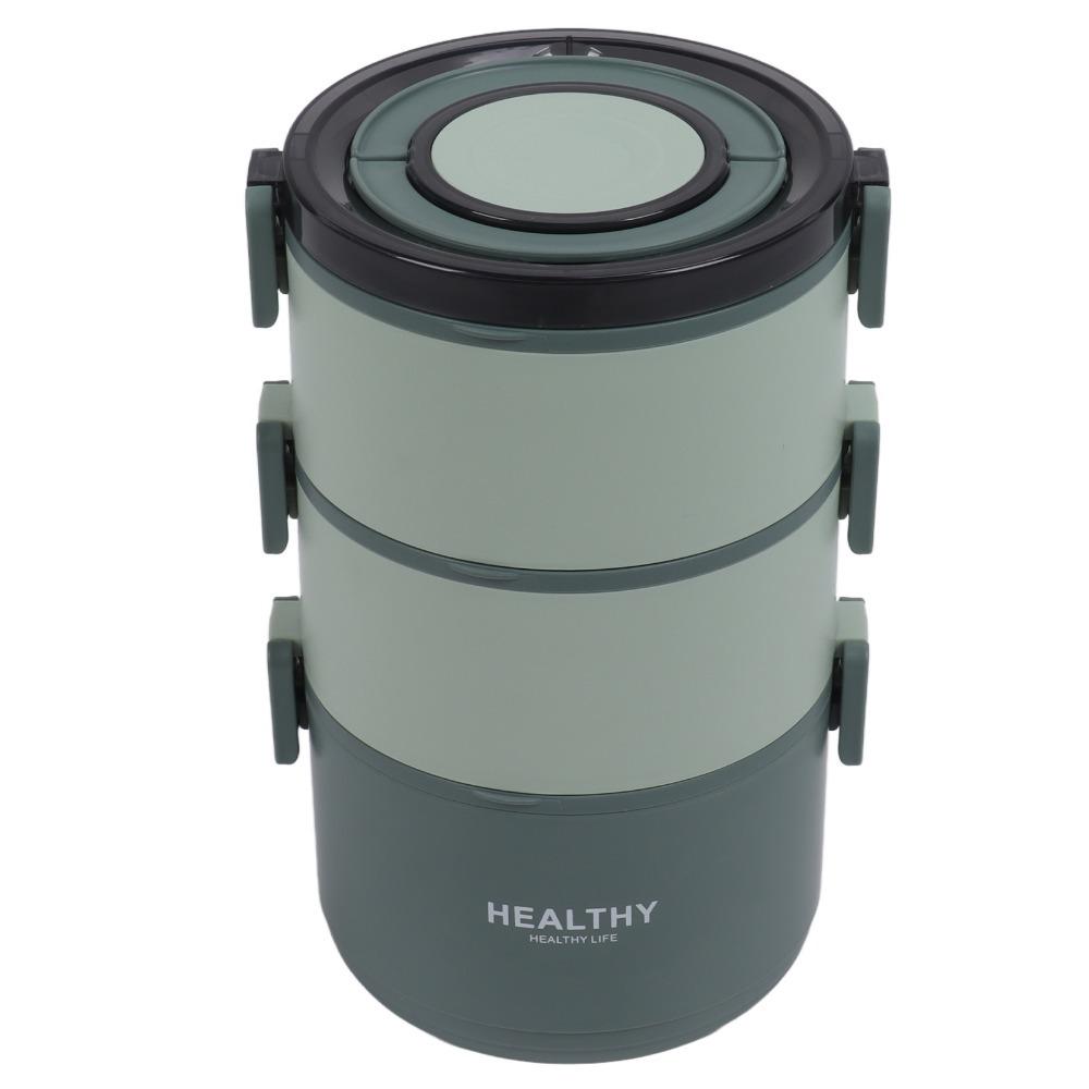 304 Stainless Steel Insulated Lunch Box Three Layers Food Jar Lunch Container Hot Food Storage