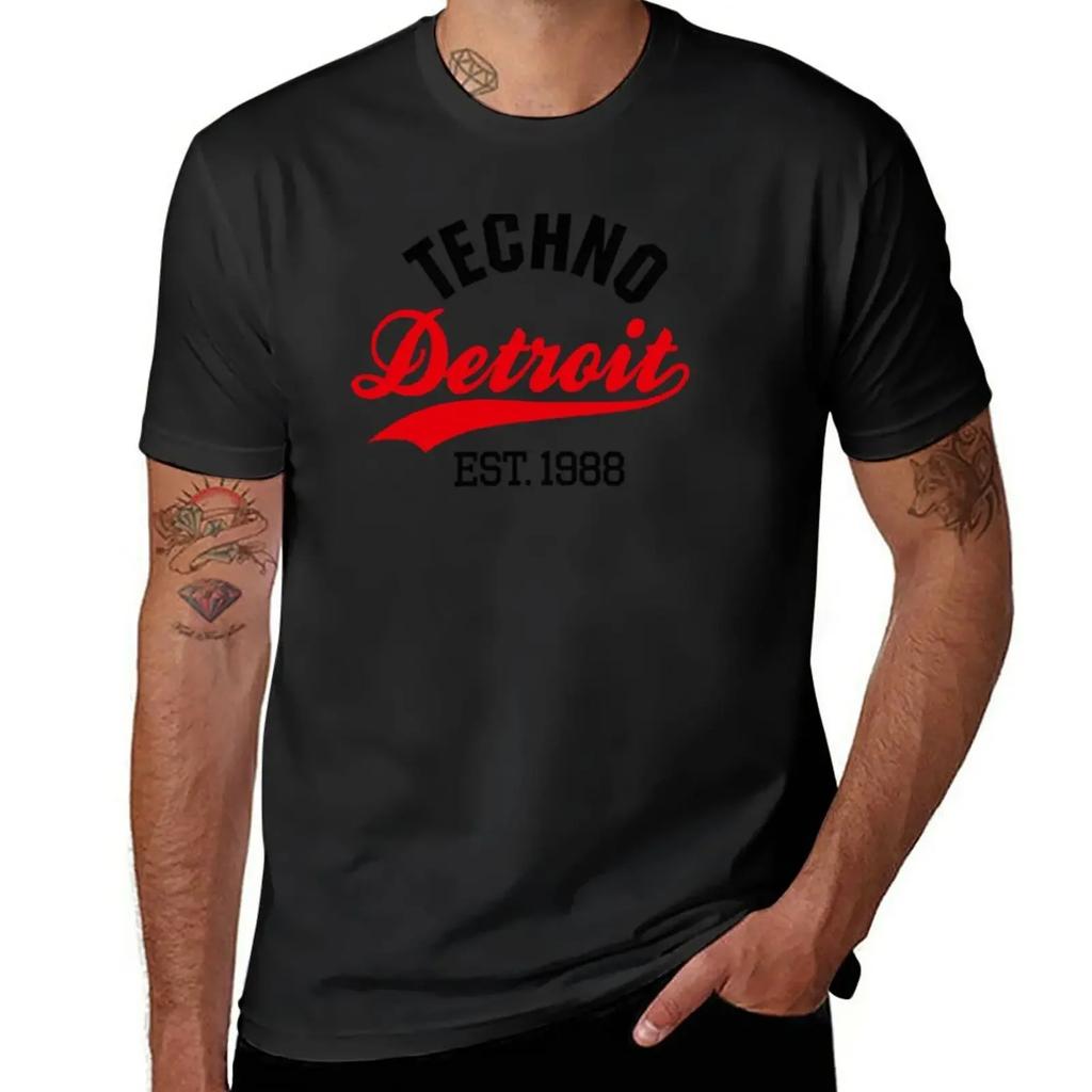 Techno Detroit est.1988 T-Shirt sublime vintage mens clothing
