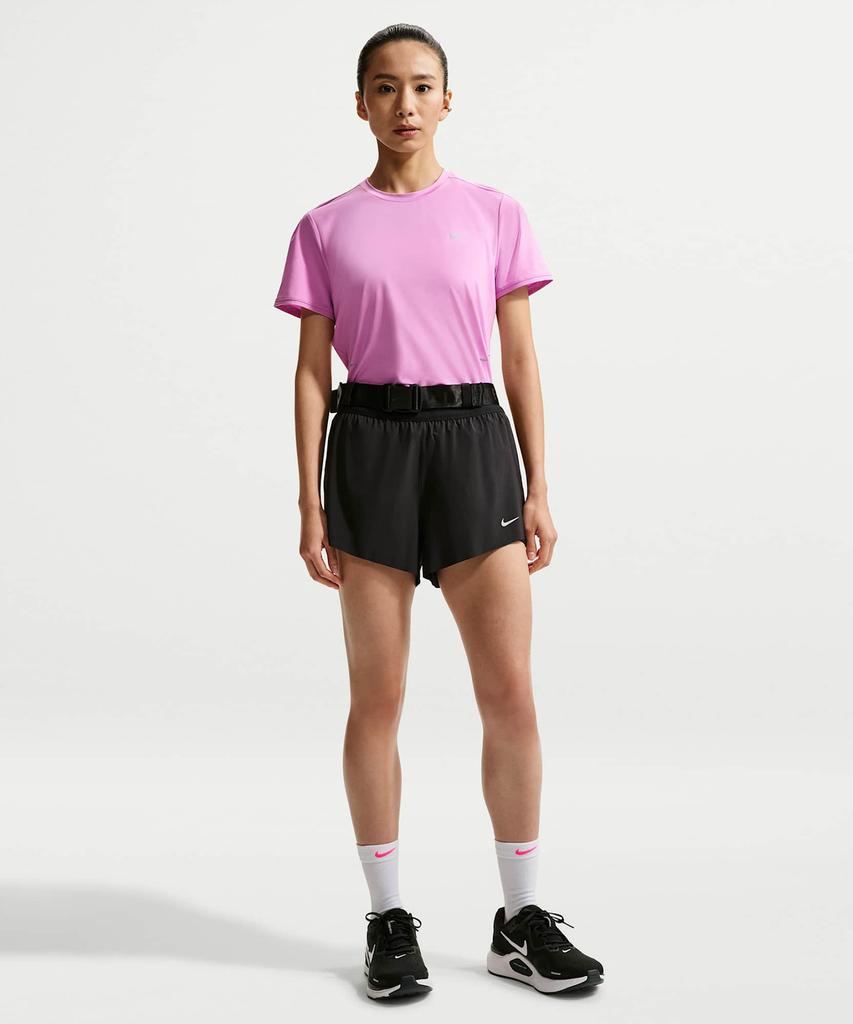 NIKE Swift Dri-Fit Short Sleeve Running Top W - Light Magenta / Hm9699-503