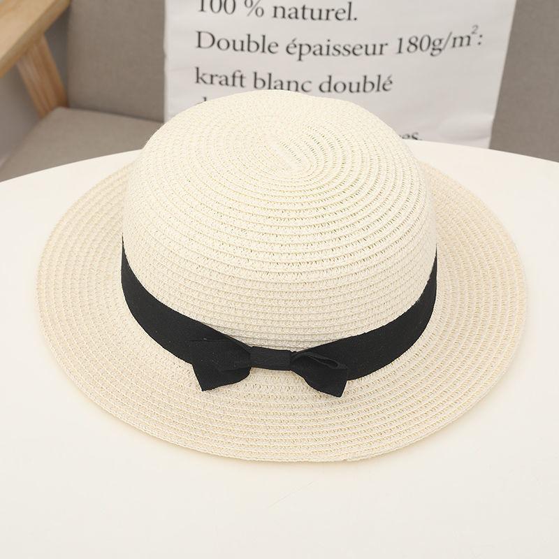 Women's Wide Brim Straw Sun Hat - Foldable Beach & Vacation Hat