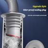 Silicone Bathroom Sewer Seal Ring Kitchen Sink Sewer Pipe Seal Plug Washing Machine Anti-odor Leakage Floor Drain Seal Connector