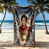 Michael Jackson6 Strandtuch Superweich & Saugfähig Bequem Leicht Geeignet für Sport, Reisen, Schwimmen, Yoga, Badezimmer, Strand Und Pool