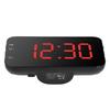 LED Digital Alarm Clock Portable Desk Clock with Snooze for Bedroom Home Travel