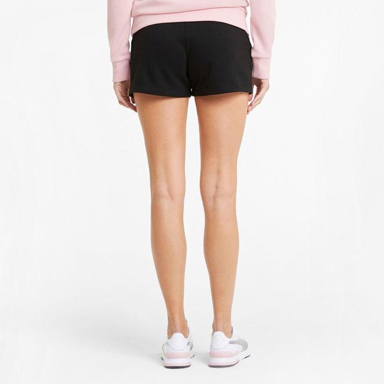 Puma Sports Training Knitted Breathable Shorts Women shorts Black 845595-01