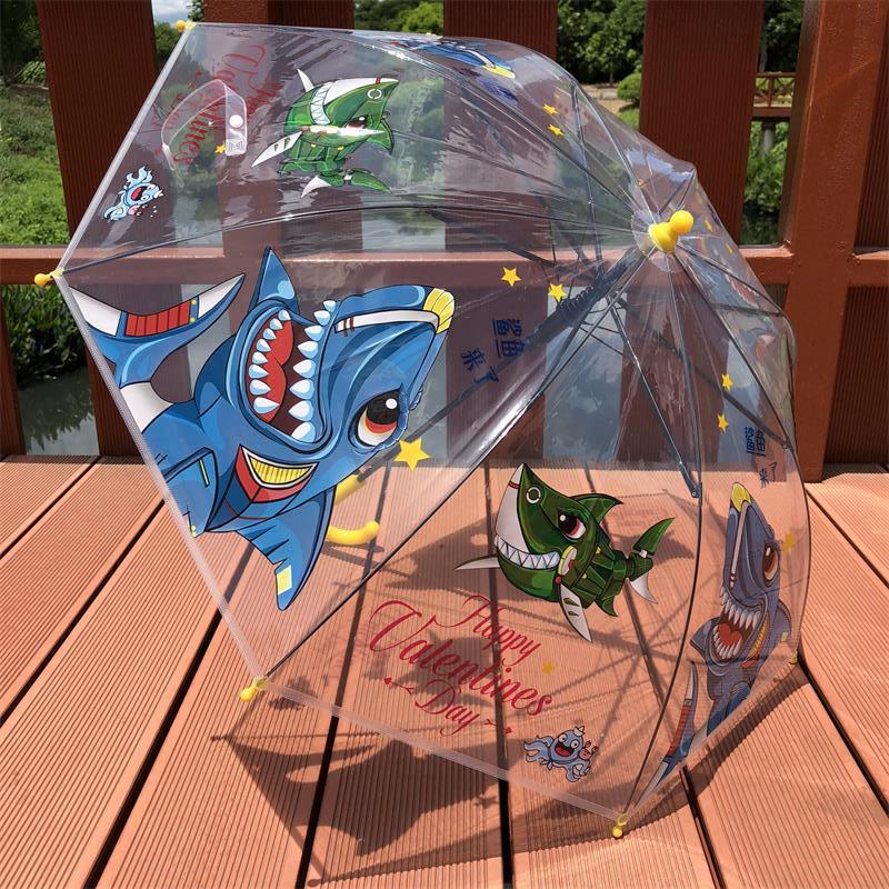 

Новая пожарная машина, инженерная команда, прозрачный детский зонтик для детского сада, креативный милый мультяшный зонтик для маленьких студентов и мальчиков