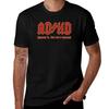 T-shirt ADHD Autoroute vers Regarde un écureuil Haute Qualité T-shirt Durable