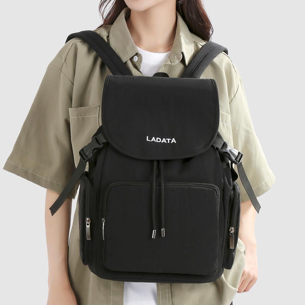 Korean version ins wind college backpack women's niche lightweight nylon backpack women's fashion travel outdoor sports backpack