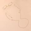 Europe, America, Fashion Hot-selling Pearl Chain Glasses Chain, Simple Temperament and Popular Metal Glasses Accessories