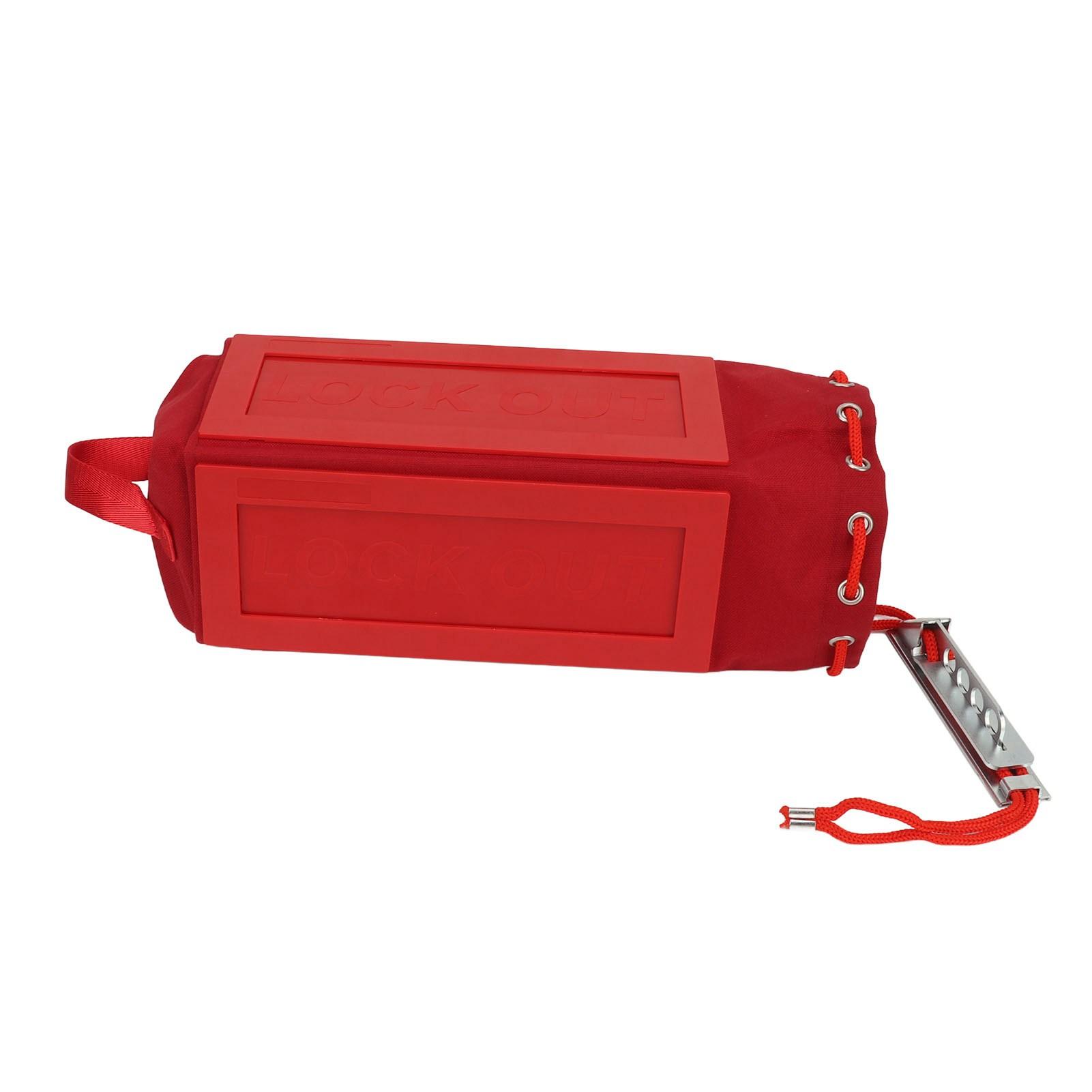 

BD D75 Pendant Control Safety Cover Foldable Lockout Tagout Oversized Plug Hoist Control Cover Tear