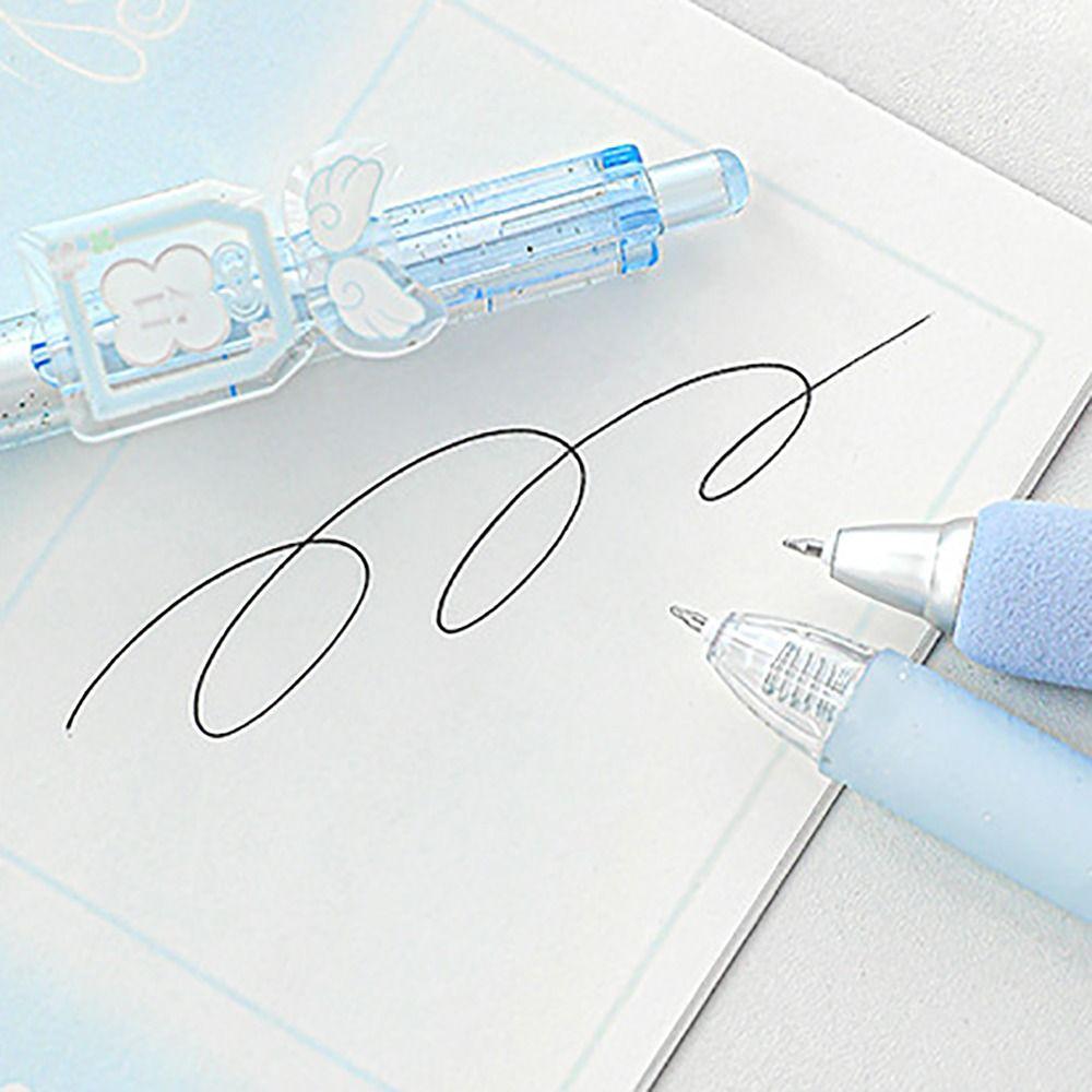 4Pcs Black Ink Scented Gel Pen Quick Drying Error Correction Pen  Back To School