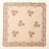 80 * 80CM Embroidered Square Scarf Decorative Silk Scarf Fashion Versatile Rose Headband