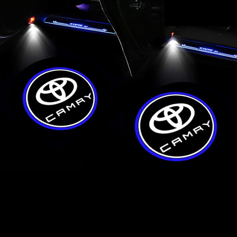 Автомобільна дверна лампа-проектор вітальна лампа тінь-привид для Toyota Camry 2006 2007 2008 2009 2010 2011 2012 2013 2014 2015 Аксесуари