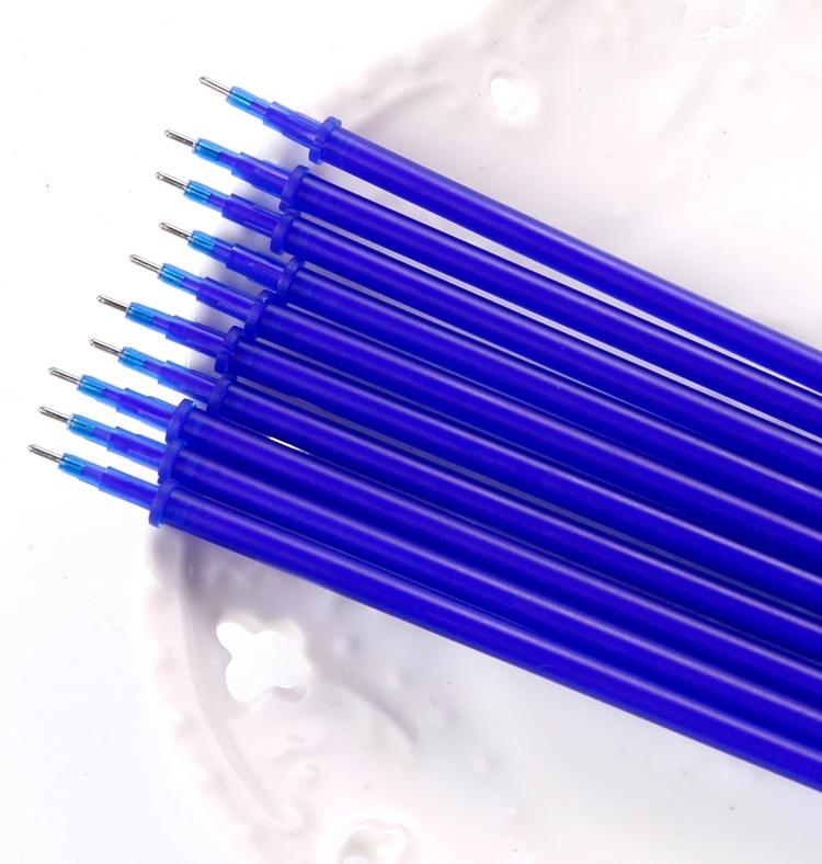 Cheap 100 Pcs/lot Erasable Gel Pen Refills Blue 0.5 Mm Gelink Rod