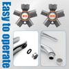 10 In 1 Faucet Aerators Removal Tool Faucet Aerator Key Multifunctional Bathroom Kitchen Plumbing Tap Removal Wrench Tools