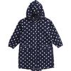 KiU Raincoat for Kids, Heavy Rainproof, Peace Dot Design, Size M, K137M-028