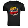 Surf Van Beach Sunset Retro Camper Graphic T-Shirt