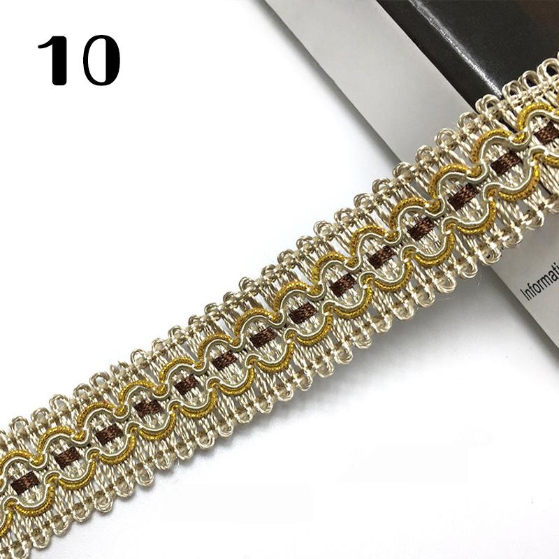 11.5M Tassel Braid Fringe 2cm Width Lace Trim Edge For DIY Sewing Lampshade Curtain Pillow Home Upholstery Decor Accessories